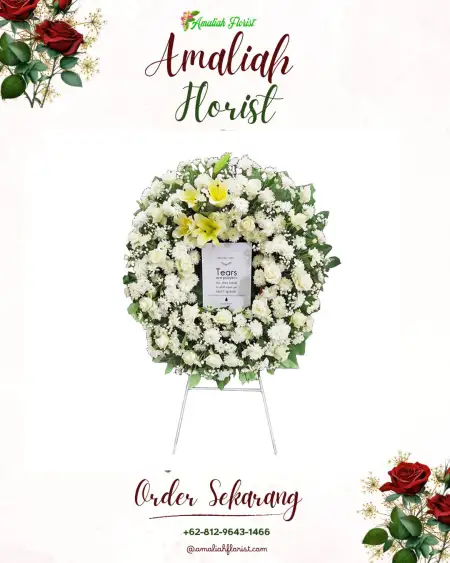 Krans Bunga Duka Sunggingan