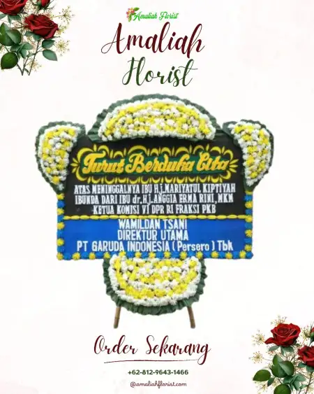 Papan Bunga Duka Sunggingan